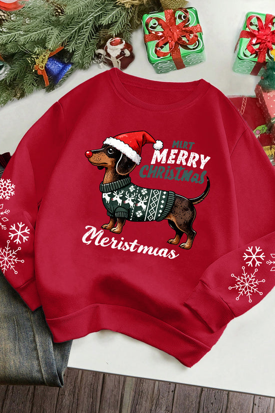 Merry Dachshundmas - Coton Sweater 2025