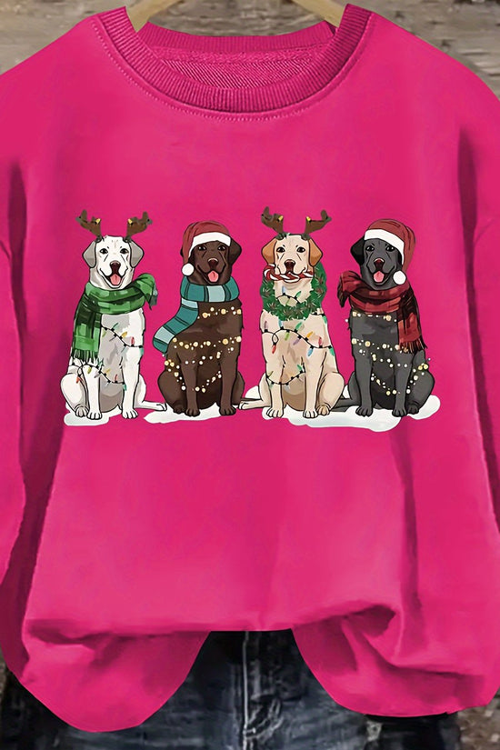 Pawliday Labrador Sweatshirt 2025 – Cozy Christmas Edition