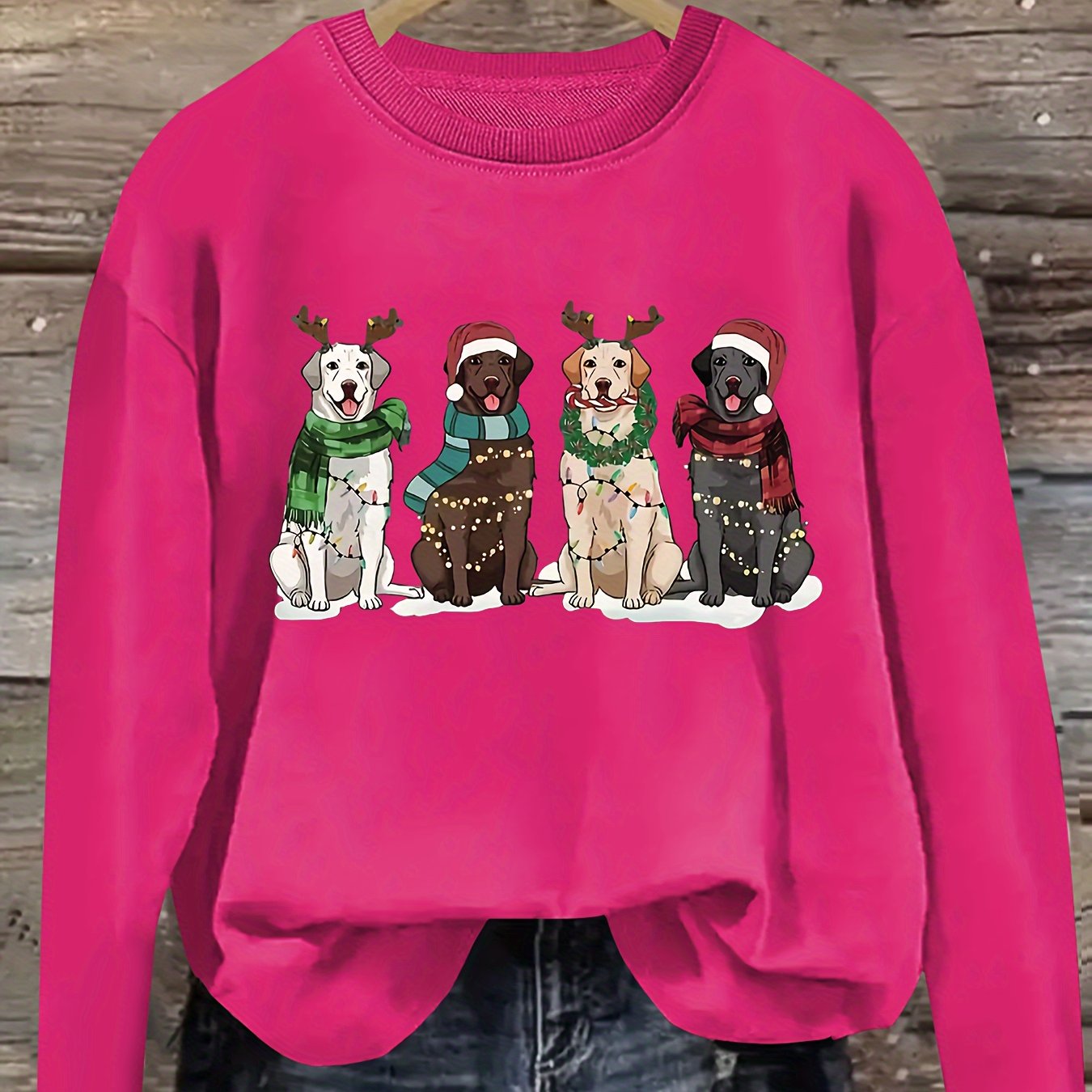 Pawliday Labrador Sweatshirt 2025 – Cozy Christmas Edition