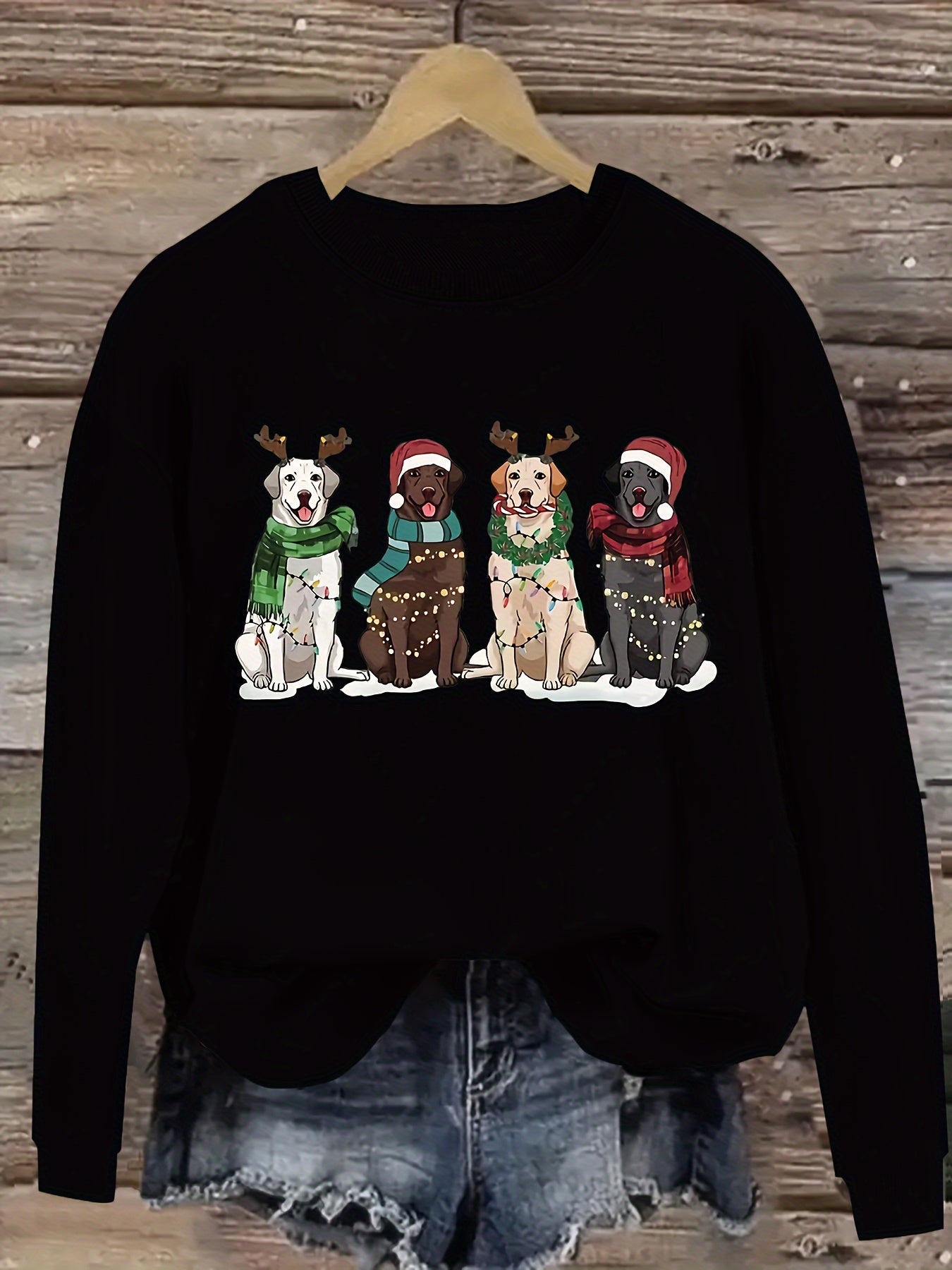 Pawliday Labrador Sweatshirt 2025 – Cozy Christmas Edition