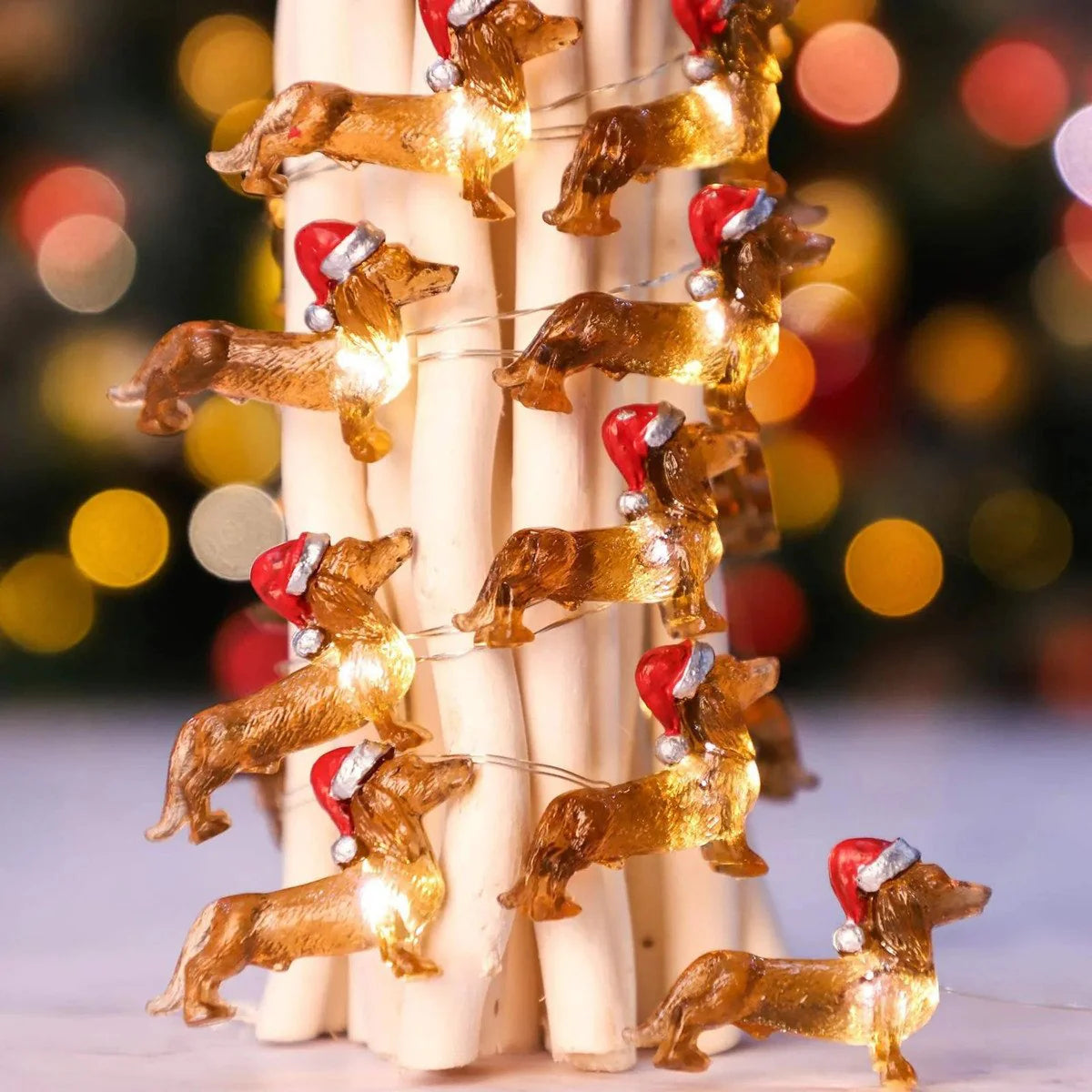 Twinkle Tails 2025 – Mini Doxie Tree Lights