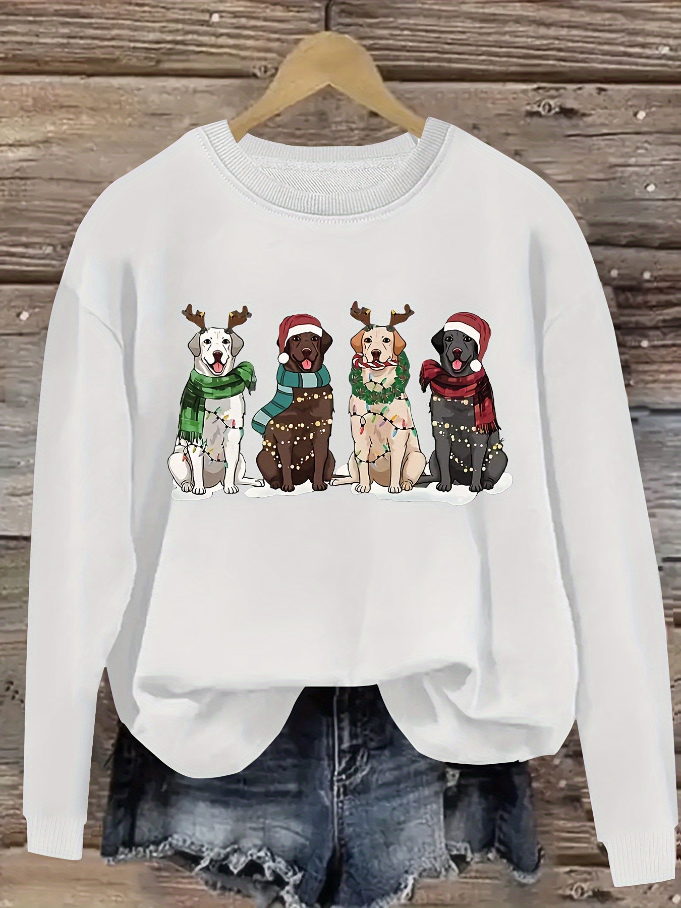 Pawliday Labrador Sweatshirt 2025 – Cozy Christmas Edition