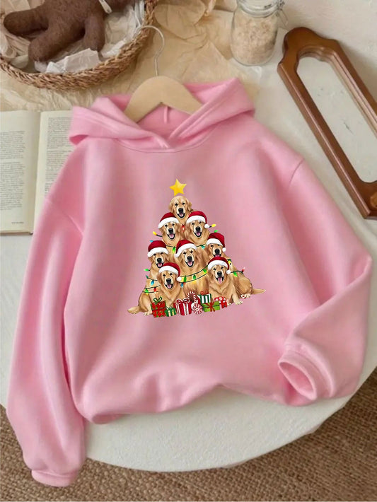 Golden Retriever Holiday Sweatshirt 2025