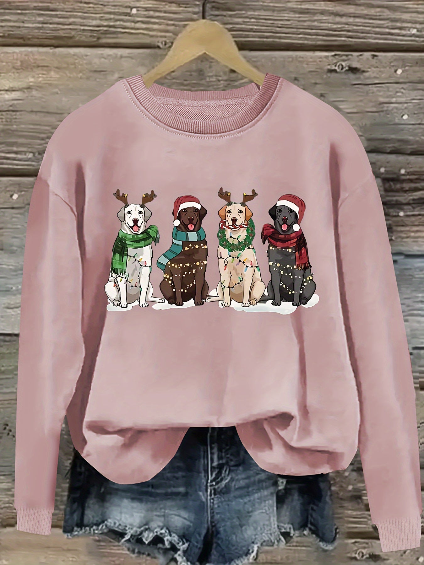 Pawliday Labrador Sweatshirt 2025 – Cozy Christmas Edition
