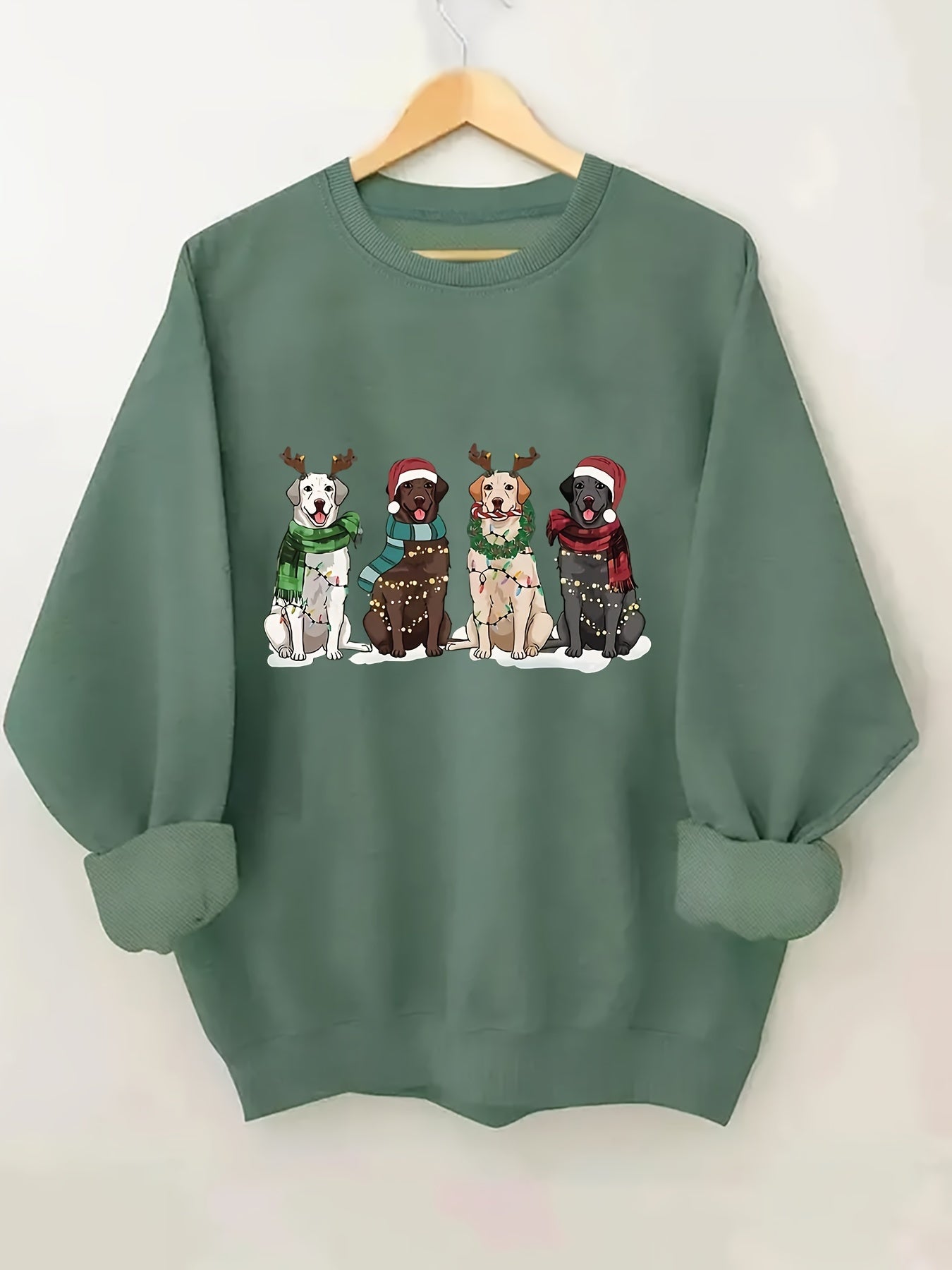 Pawliday Labrador Sweatshirt 2025 – Cozy Christmas Edition