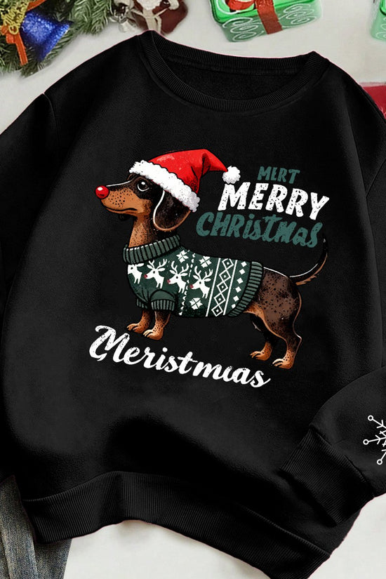 Merry Dachshundmas - Coton Sweater 2025
