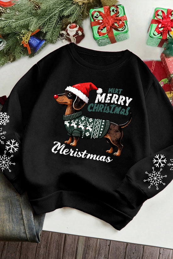 Merry Dachshundmas - Coton Sweater 2025