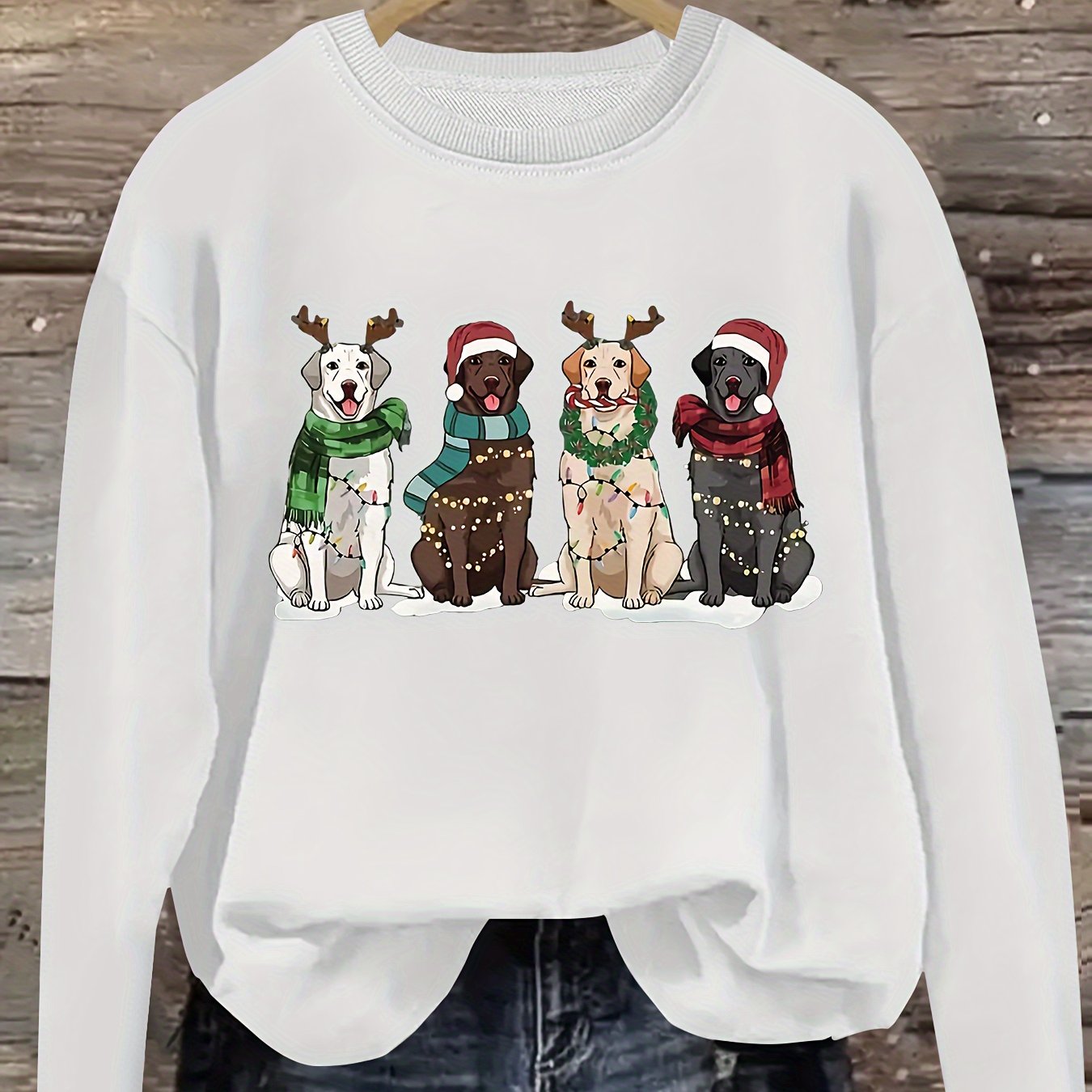 Pawliday Labrador Sweatshirt 2025 – Cozy Christmas Edition