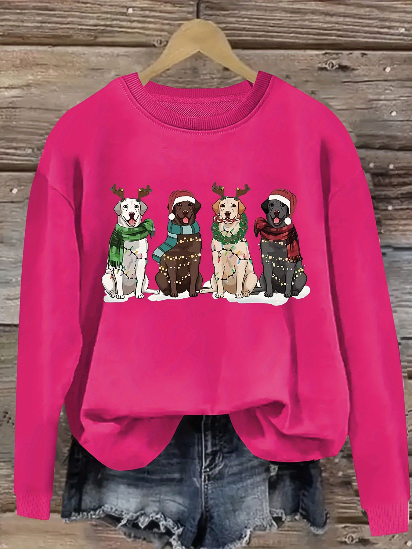 Pawliday Labrador Sweatshirt 2025 – Cozy Christmas Edition