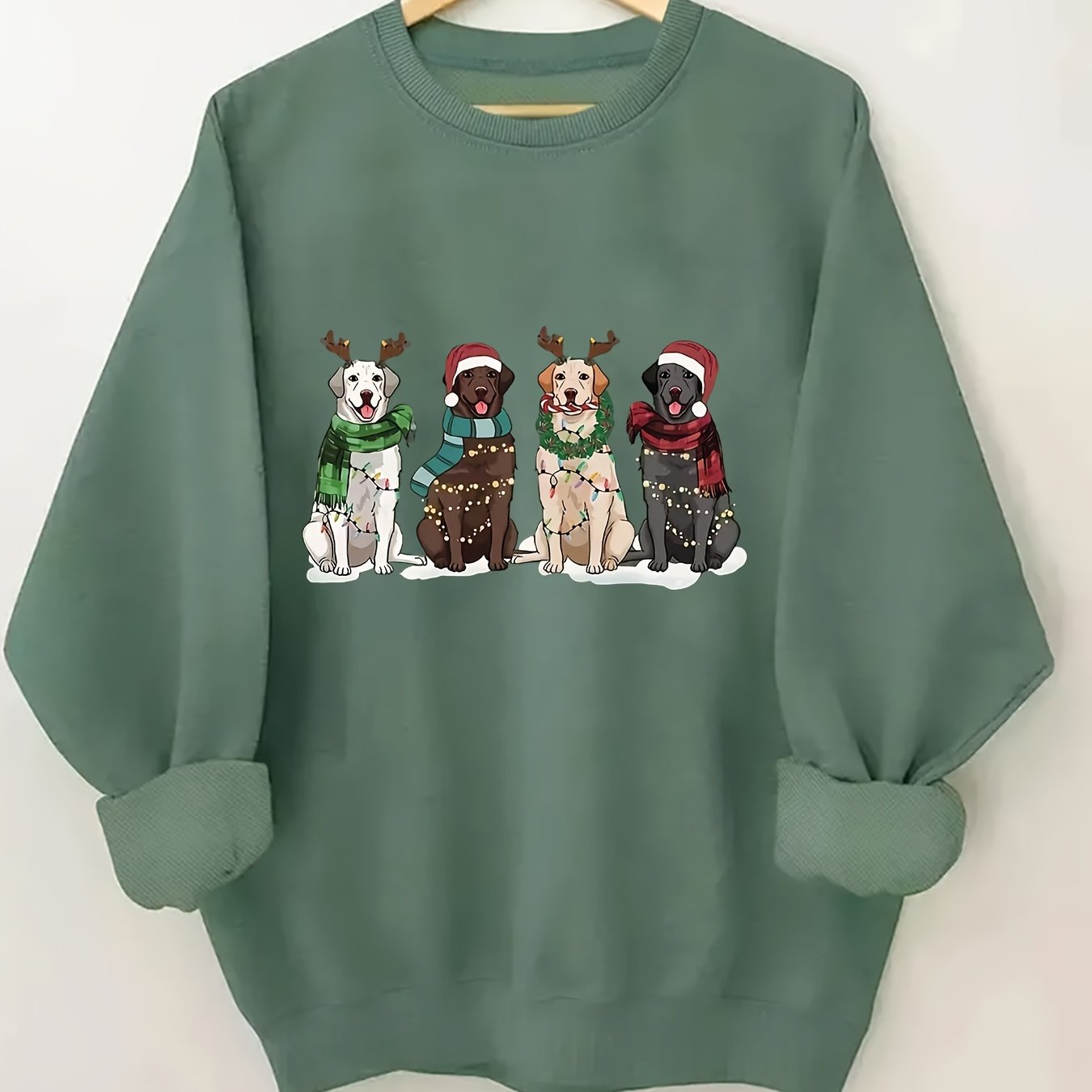 Pawliday Labrador Sweatshirt 2025 – Cozy Christmas Edition