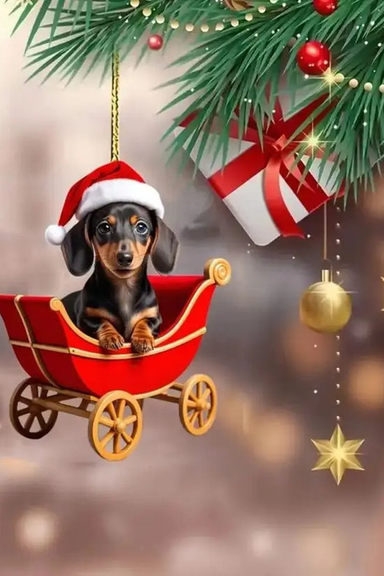 Santa Paws Sleigh Ride 2025 – Limited Edition Ornament
