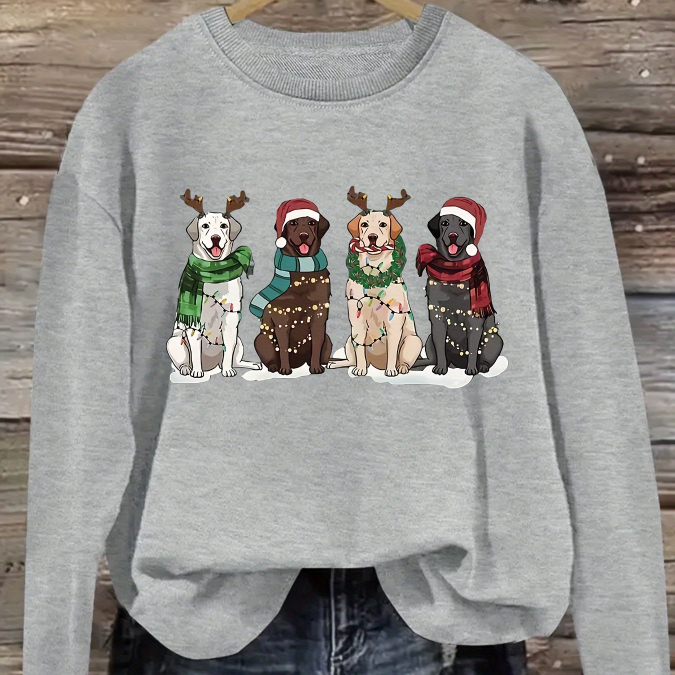 Pawliday Labrador Sweatshirt 2025 – Cozy Christmas Edition