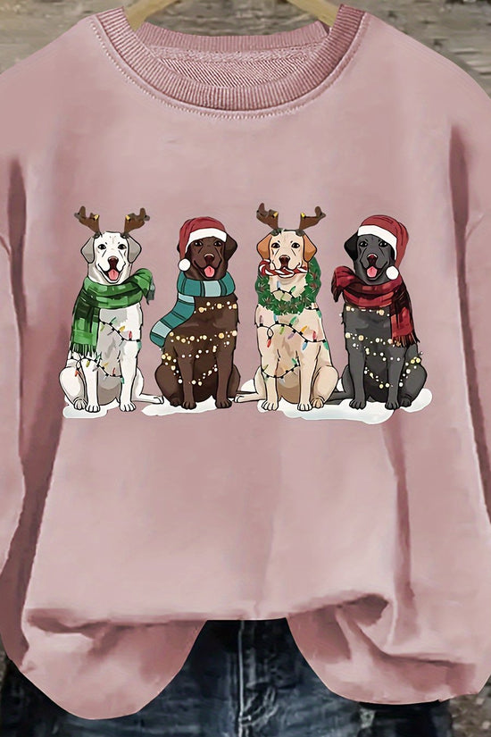 Pawliday Labrador Sweatshirt 2025 – Cozy Christmas Edition