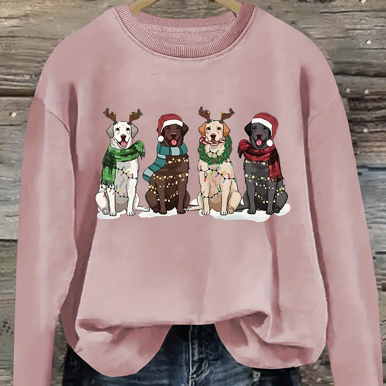 Pawliday Labrador Sweatshirt 2025 – Cozy Christmas Edition