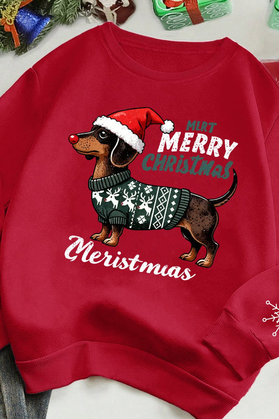 Merry Dachshundmas - Coton Sweater 2025