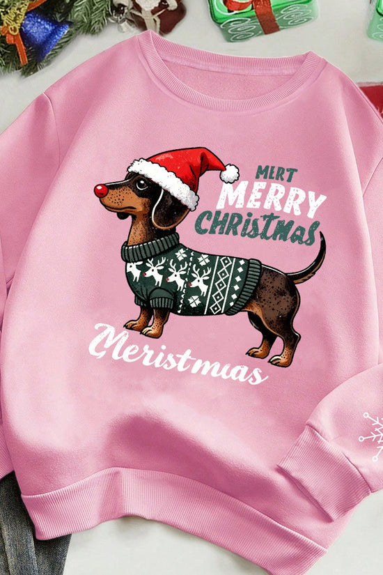 Merry Dachshundmas - Coton Sweater 2025