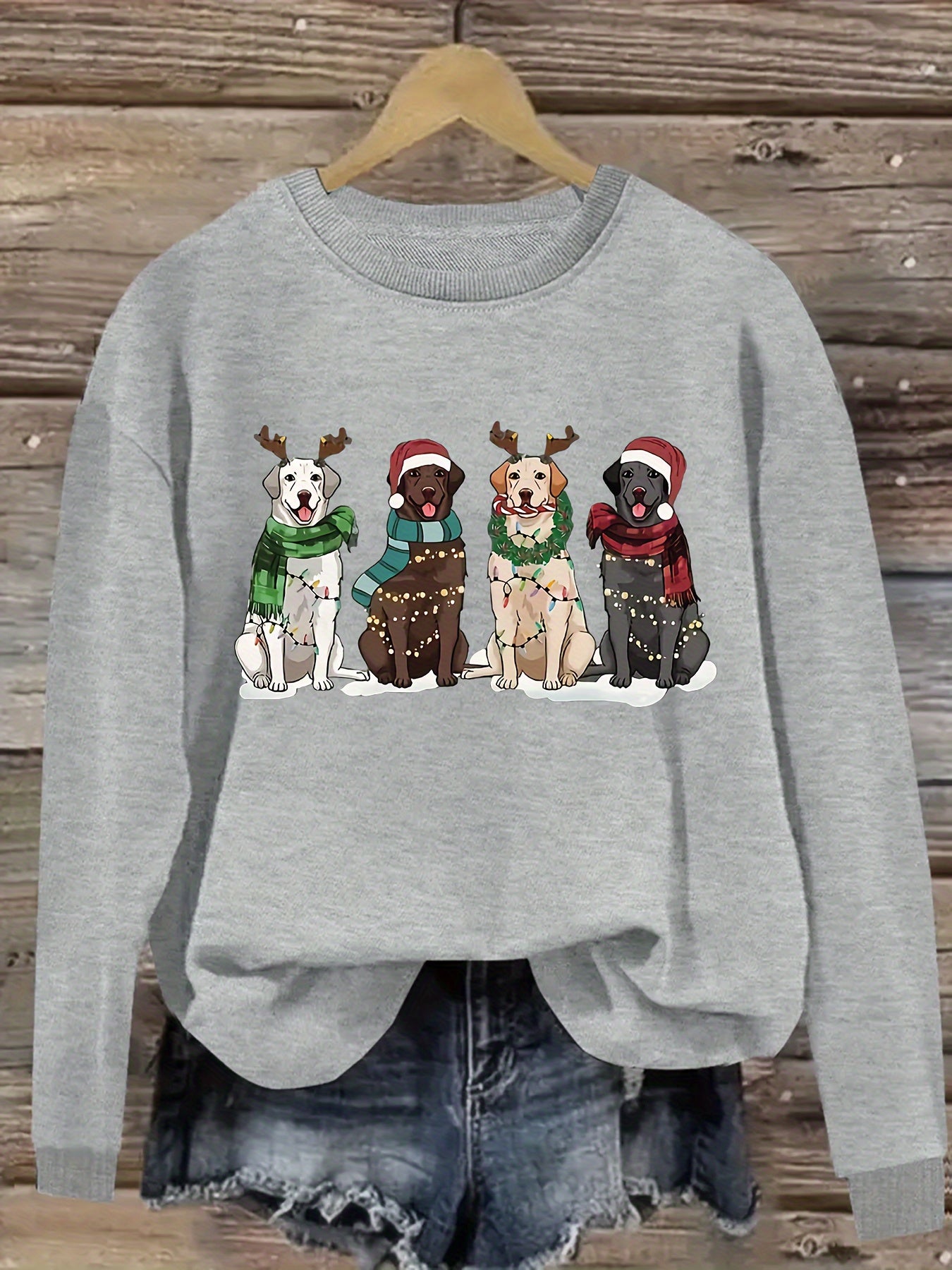 Pawliday Labrador Sweatshirt 2025 – Cozy Christmas Edition