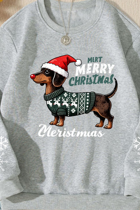 Merry Dachshundmas - Coton Sweater 2025